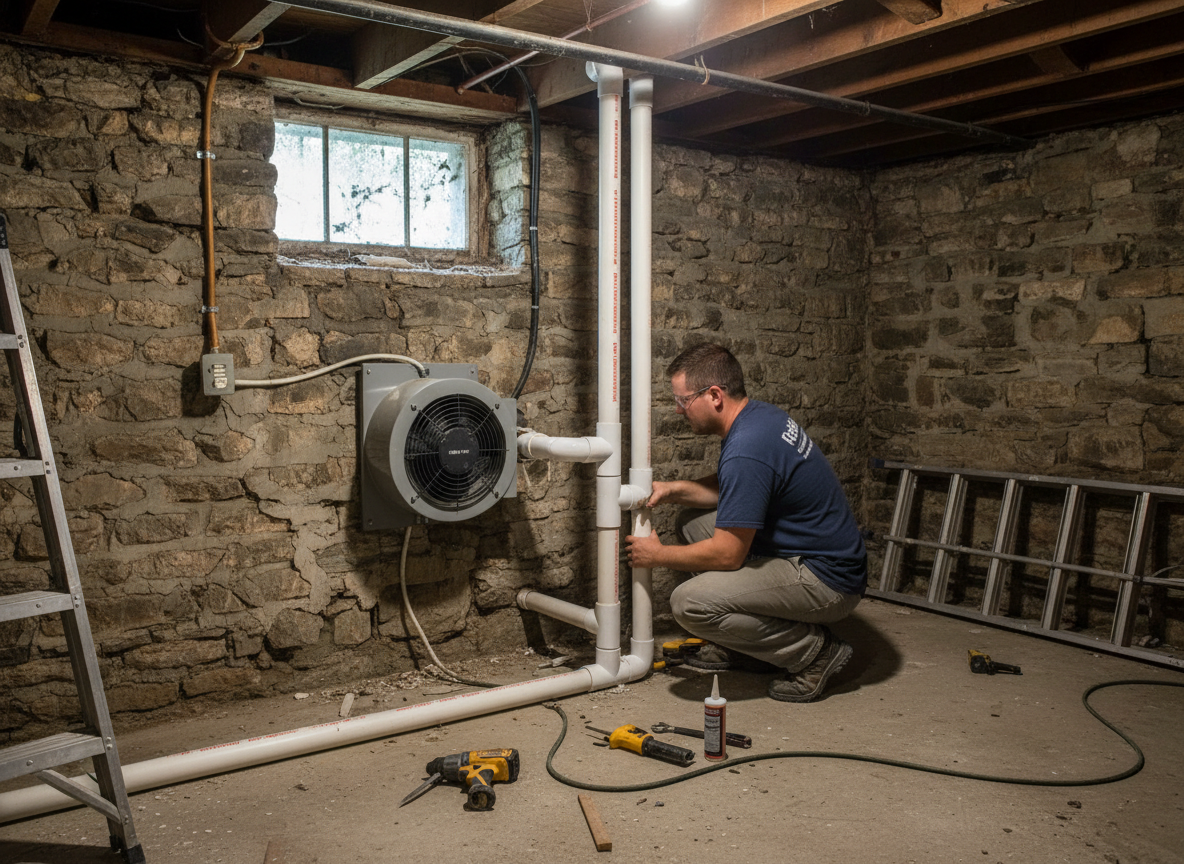 Radon System Repair in York